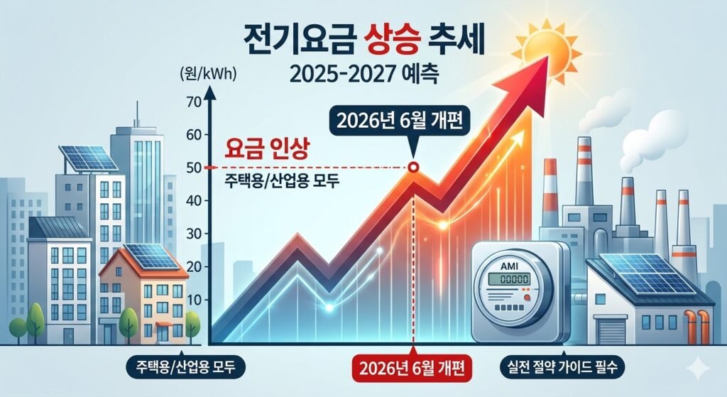 전기요금 인상_2026년 6월 기점으로 상승하는 전기 요금
