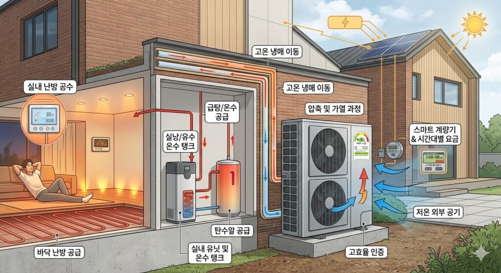 2026 전기 요금 인상. 겨울철 히트펌프로 전용 요금제로 할인